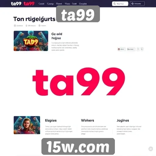 História do desenvolvimento do site ta99